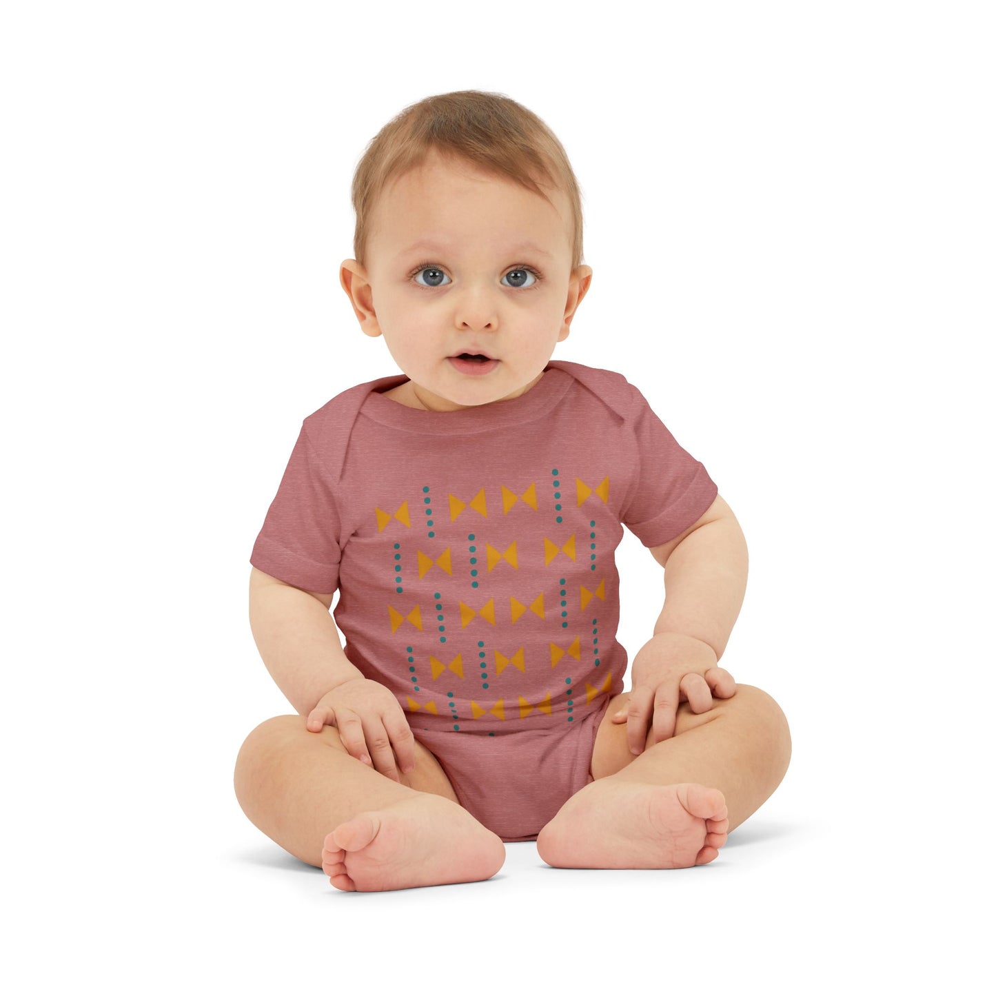 Cute Infant Jersey One Piece with "My First Hug Was a Wrap" Design