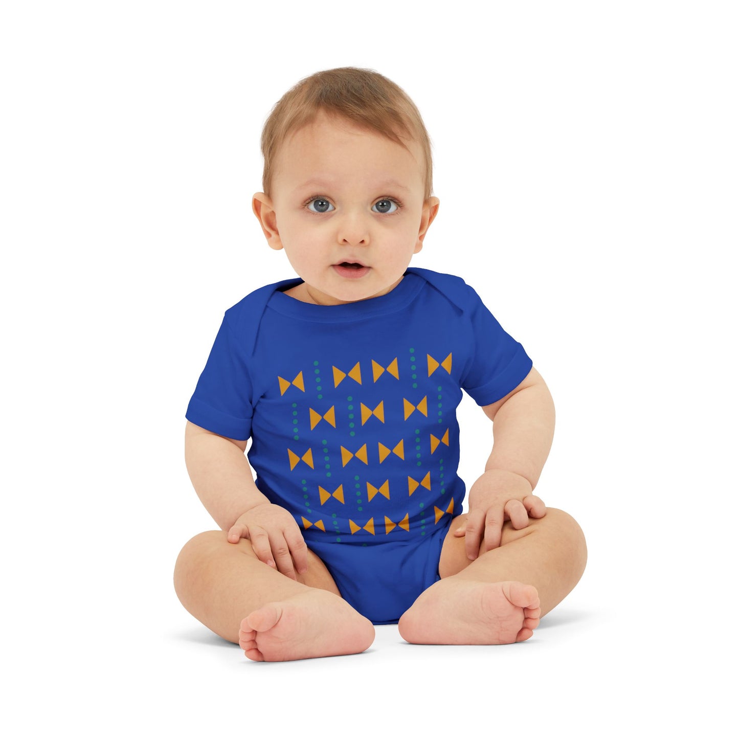 Cute Infant Jersey One Piece with "My First Hug Was a Wrap" Design