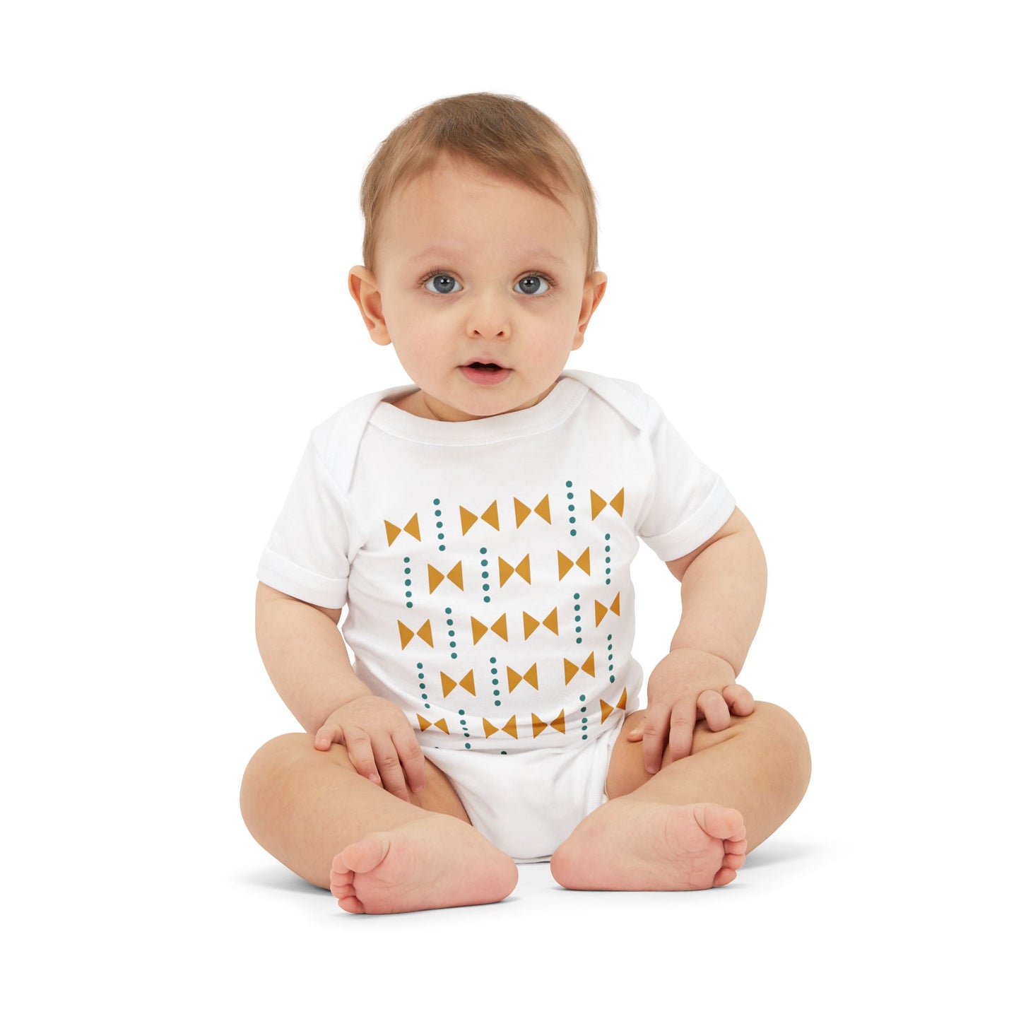 Cute Infant Jersey One Piece with "My First Hug Was a Wrap" Design