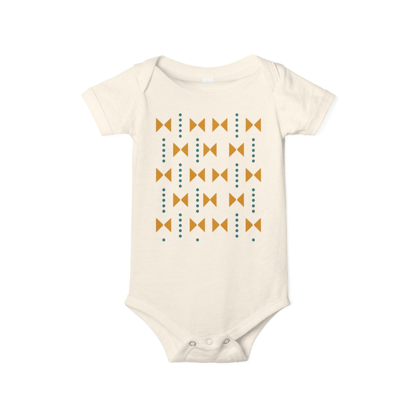 Cute Infant Jersey One Piece with "My First Hug Was a Wrap" Design