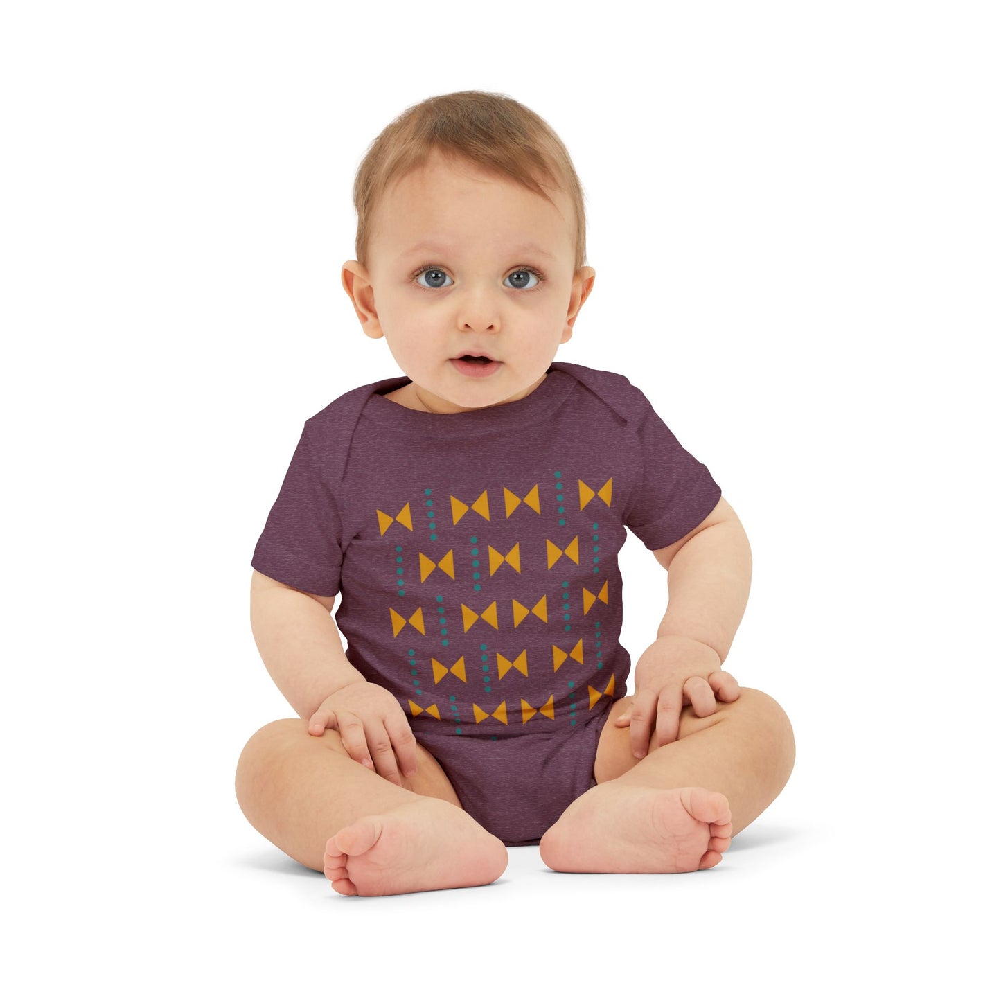 Cute Infant Jersey One Piece with "My First Hug Was a Wrap" Design