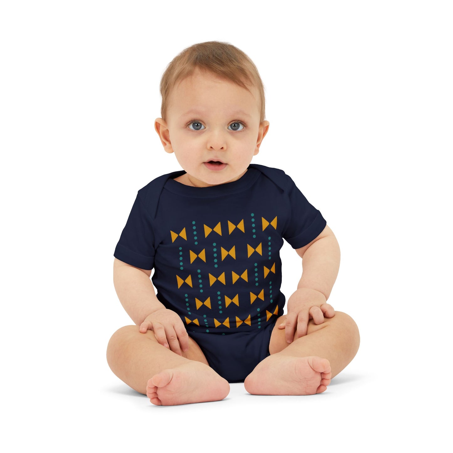 Cute Infant Jersey One Piece with "My First Hug Was a Wrap" Design
